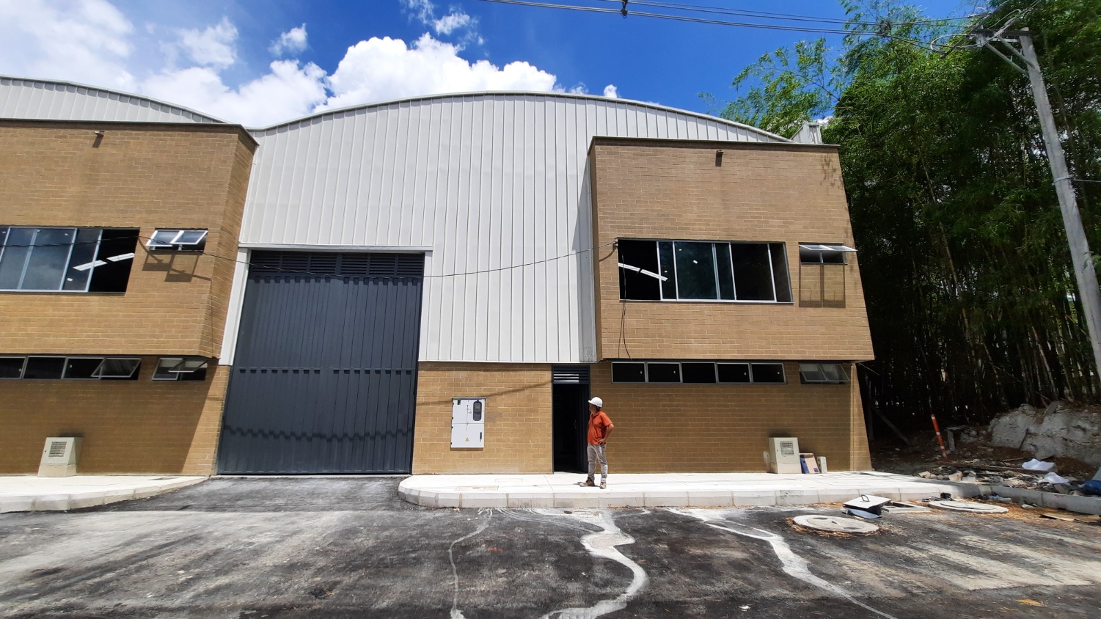 Promical — parque logístico — Avance de obra